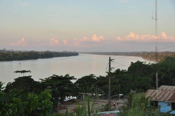 O rio Madre de Dios, em Puerto Maldonado, na amazônia peruana